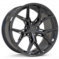TISLI Hyperion 8"X19-5/112  ET45 Gloss Black Flow Formed (1050 Kg)